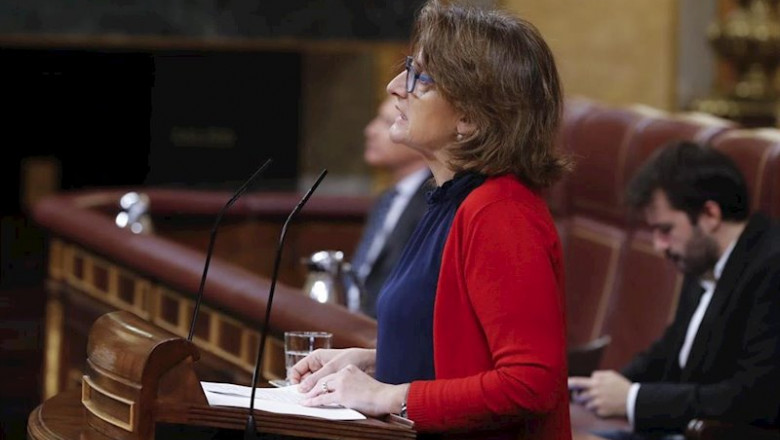 ep la vicepresidenta cuarta y ministra para la transicion ecologica teresa ribera en el congreso ep la vicepresidenta cuarta y ministra para la transicion ecologica teresa ribera en el congreso