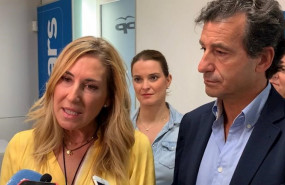 ep la vicesecretaria de la organizacion del pp nacional ana beltran junto al presidente del pp