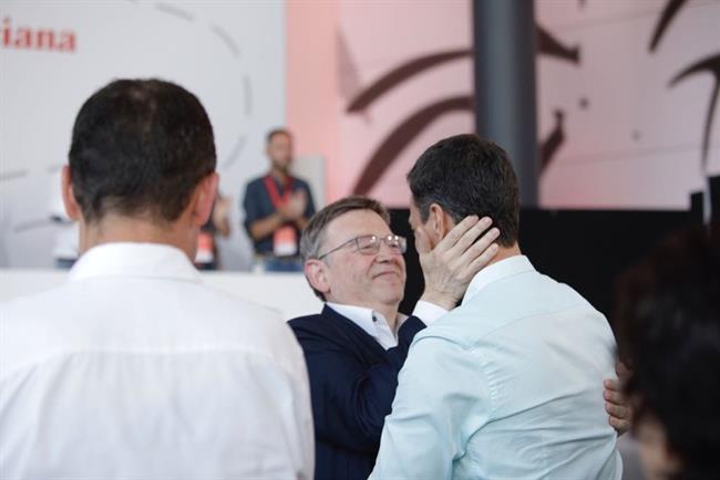 El líder del PSOE ha respaldado a Puig en el cónclave del PSPV | PSPV-PSOE ep liderpsoerespaldadopuigconclavepspv