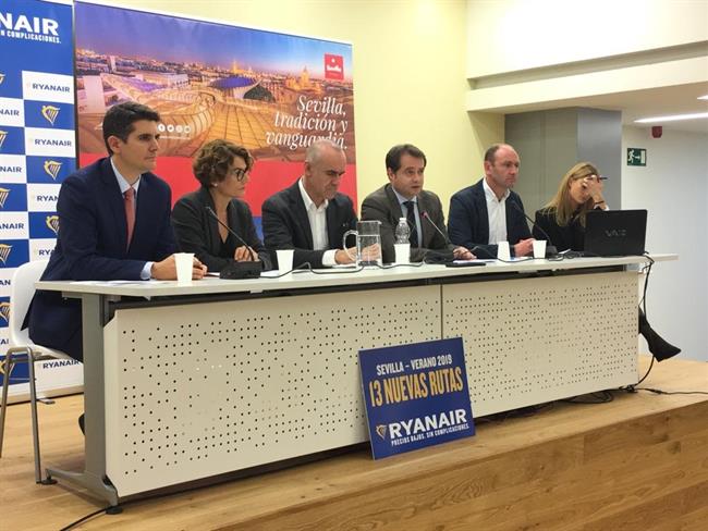 Presentación de las nuevas rutas de Ryanair | EUROPA PRESS ep presentacionlas nuevas rutasryanair