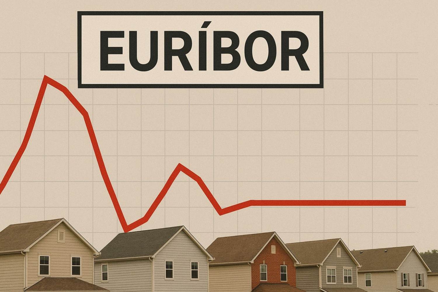 El euríbor ignora al BCE, se estanca en junio y no se descarta una ligera bajada en lo que queda de año