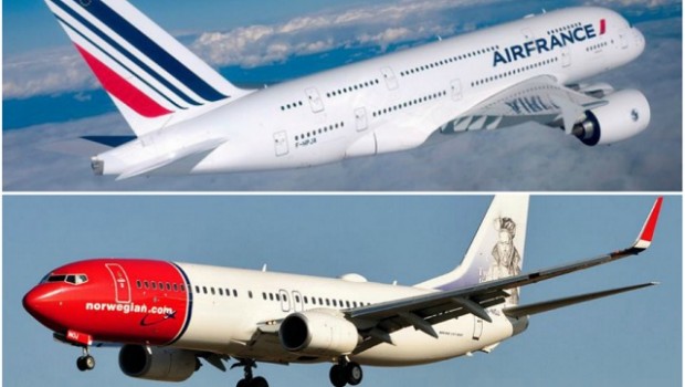 aerolÃƒÂ­neas suben y norwegian cae