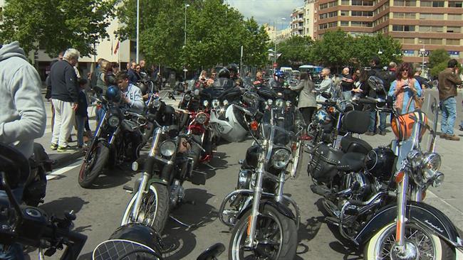 Concentración de motos en Madrid | EUROPA PRESS ep concentracionmotosmadrid