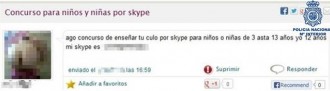 ep detenidopedofilo ponografia intantil red social internet