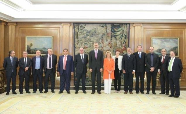 ep don felipe recibeaudienciala federaciongremioseditoresespana