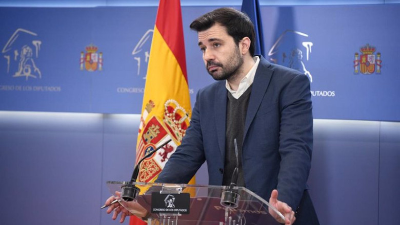 ep el portavoz del grupo mixto javier sanchez serna durante una rueda de prensa en el congreso de ep el portavoz del grupo mixto javier sanchez serna durante una rueda de prensa en el congreso de