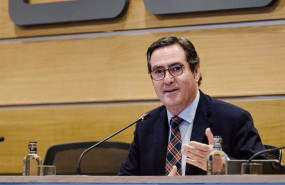 ep el presidente de la ceoe antonio garamendi durante la jornada el papel de la energia nuclear en