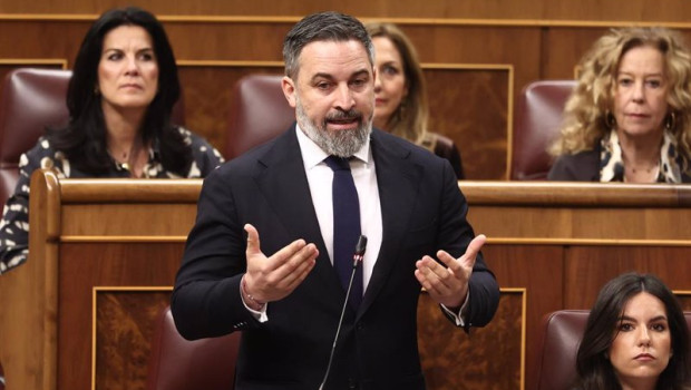 ep el presidente de vox santiago abascal interviene durante una sesion de control congreso de los