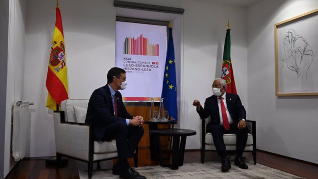 ep el presidente del gobierno pedro sanchez y el primer ministro de portugal antonio costa durante