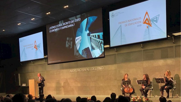 ep entrega de la edicion de 2019 de los premios nacionales de arquitectura organizados por el