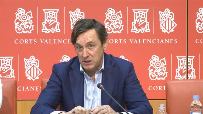 Hernando en rueda de prensa en València | EUROPA PRESS ep hernandoruedaprensavalncia