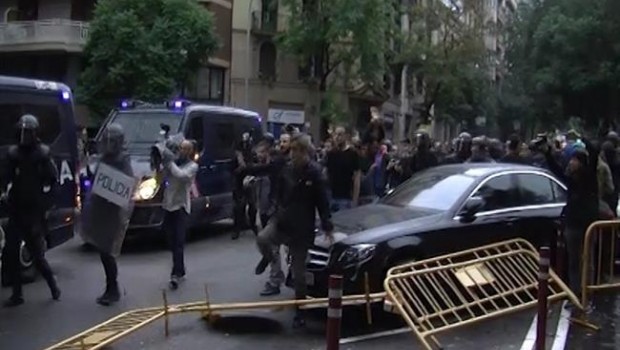 ep interior difunde imagenesla agresionlos policias