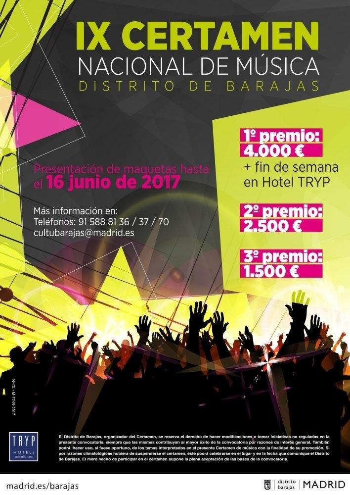 IX Certamen Nacional de Música | AYUNTAMIENTO DE MADRID ep ix certamen nacionalmusica