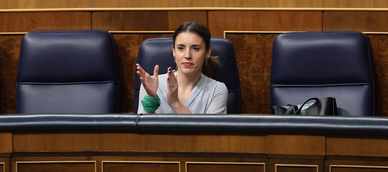 ep la ministra de igualdad irene montero este jueves en el congreso de los diputados ep la ministra de igualdad irene montero este jueves en el congreso de los diputados
