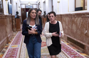 ep la portavoz de junts en el congreso miriam nogueras i y la portavoz de eh bildu en el congreso