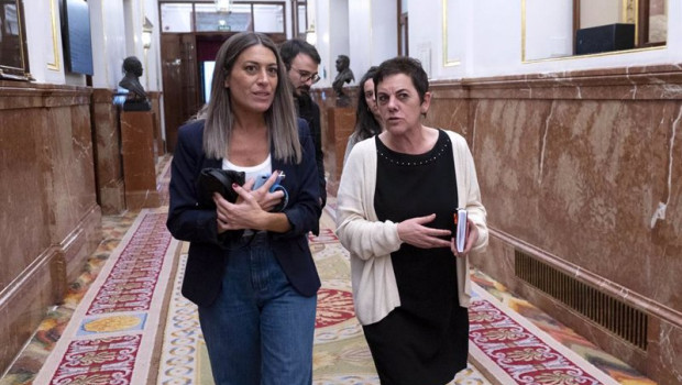 ep la portavoz de junts en el congreso miriam nogueras i y la portavoz de eh bildu en el congreso