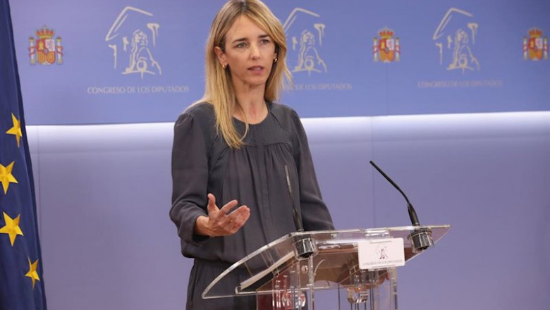 La portavoz del Grupo Parlamentario Popular en el Congreso de los Diputados, Cayetana Álvarez de Toledo en rueda de prensa tras la Junta de Portavoces del Congreso de los Diputados, en Madrid (España), a 10 de marzo de 2020. | Marta Fernández Jara - Europa Press ep la portavoz del grupo parlamentario popular en el congreso de los diputados cayetana alvarez de