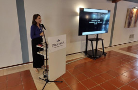 ep la presidenta de paradores raquel sanchez durante una visita al parador de nerja