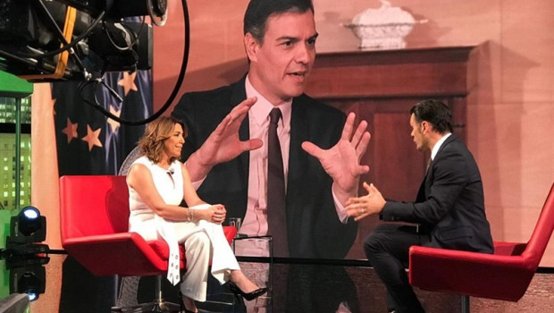 ep la secretaria generalpsoe-a susana diaz entrevistadala sexta noche