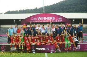 ep la seleccion femenina sub-19 celebratitulocampeonaseuropa