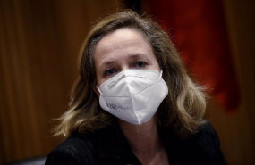 ep la vicepresidenta de asuntos economicos nadia calvino durante la comision de asuntos economicos y