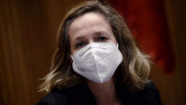 ep la vicepresidenta de asuntos economicos nadia calvino durante la comision de asuntos economicos y ep la vicepresidenta de asuntos economicos nadia calvino durante la comision de asuntos economicos y