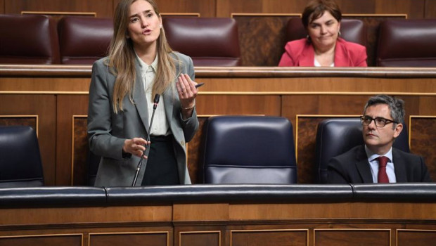 ep la vicepresidenta tercera y ministra para la transicion ecologica sara aagesen interviene durante ep la vicepresidenta tercera y ministra para la transicion ecologica sara aagesen interviene durante