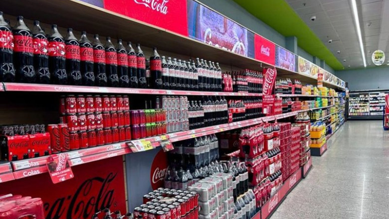 ep lineal con productos de coca cola