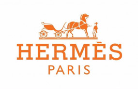 ep logo de la empresa de moda de lujo herms