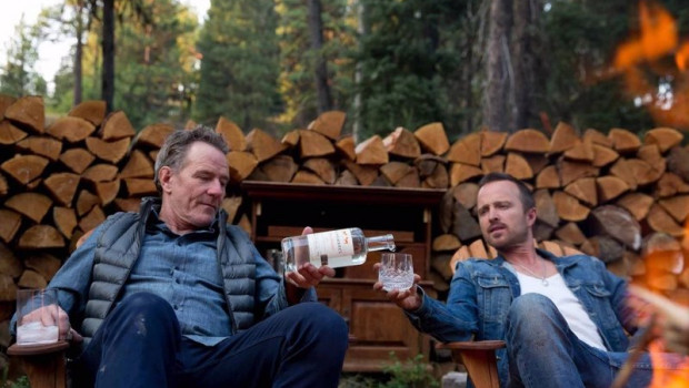 ep los actores y duenos de dos hombres bryan cranston y aaron paul