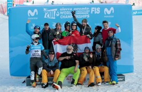 ep los esquiadores austriacos andreas prommeggerdaniela ulbing