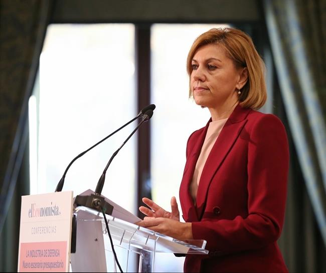 María Dolores de Cospedal, ministra de Defensa | EUROPA PRESS ep maria dolorescospedal ministradefensa 20180221113401