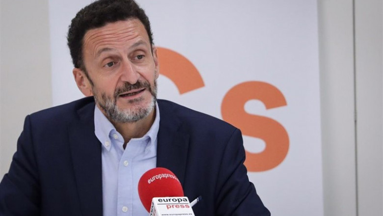 Eugenia Morago-CIUDADANOS ep portavoz adjuntociudadanoscongreso edmundo bal duranteentrevistaeuropa press