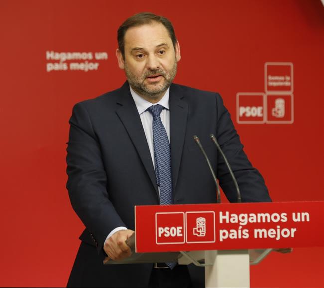 Rueda de prensa del secretario de Organización del PSOE, José Luis Ábalos | Europa Press ep ruedaprensasecretarioorganizacionpsoe jose luis abalos 20180525233101