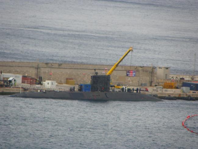 El submarino HMS 'Talent' de la armada británica en Gibraltar | ECOLOGISTAS EN ACCIÓN ep submarino hms talent dearmada britanicagibraltar
