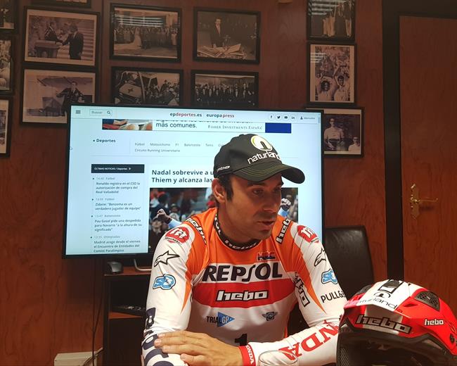 Toni Bou, piloto de trial en una entrevista en Europa Press | EUROPA PRESS ep toni bou pilototrialuna entrevistaeuropa press