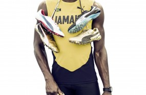 ep usain bolt conzapatillasla marca puma