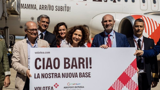 ep volotea abre su nueva base en bari