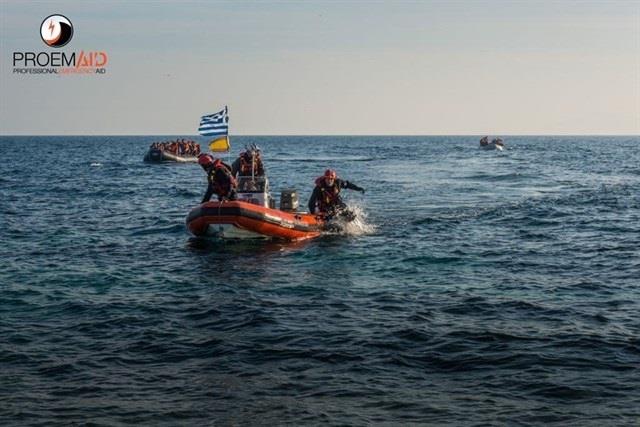 Voluntarios de Proem-AID en el Mar Egeo | PROEM-AID ep voluntariosproem-aidmar egeo